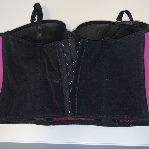 (4 for $80) Celine Long Line Bustier Bralette 💜💗🖤 - Picture 9 of 9